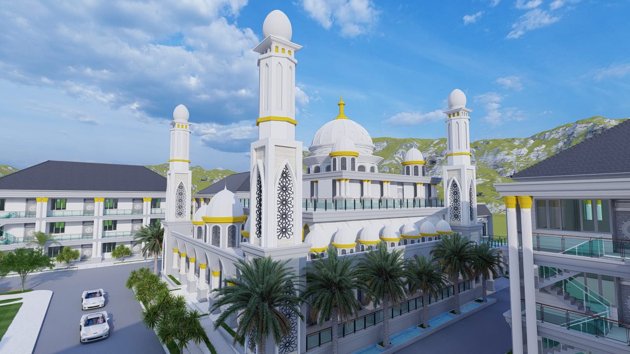 Perspektif Kompleks Masjid BUQ-24