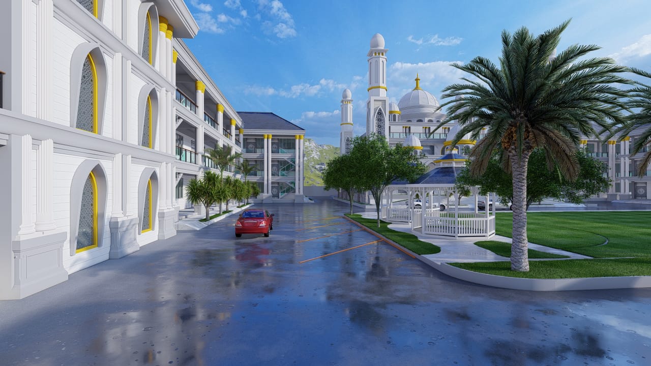 Lingkungan dan Halaman Masjid BUQ-24